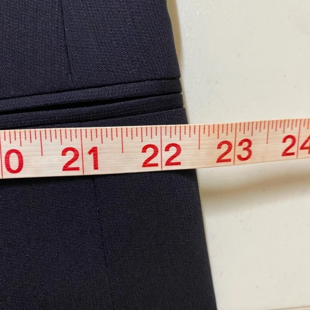 Vtg Hugo Boss Blazer Mens 42R Navy‎ Virgin Wool Made in USA Minimalist Luxury